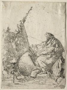 Fantasies: The Philosopher. Creator: Giovanni Battista Tiepolo (Italian, 1696-1770)