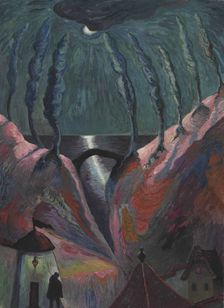 Fantastic Night, 1917. Creator: Werefkin, Marianne, von (1860-1938)