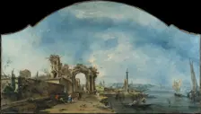 Fantastic Landscape, ca. 1765. Creator: Francesco Guardi