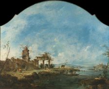 Fantastic Landscape, ca. 1765. Creator: Francesco Guardi