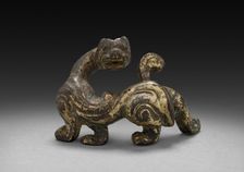 Fantastic Lion, 206 BC - AD 220. Creator: Unknown