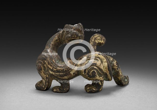 Fantastic Lion, 206 BC - AD 220. Creator: Unknown.