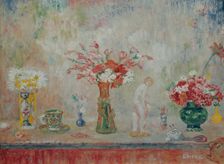 Fantastic still life, c. 1917. Creator: Ensor, James (1860-1949)