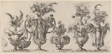 Fantastic Vases, probably 1646. Creator: Stefano della Bella