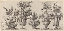 Fantastic Vases, probably 1646. Creator: Stefano della Bella