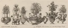Fantastic Vases, probably 1646. Creator: Stefano della Bella