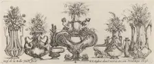 Fantastic Vases, probably 1646. Creator: Stefano della Bella