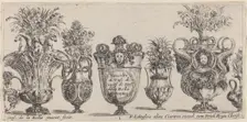 Fantastic Vases, probably 1646. Creator: Stefano della Bella