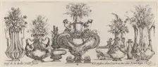 Fantastic Vases, probably 1646. Creator: Stefano della Bella