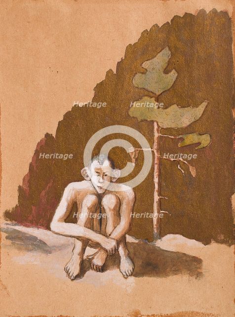 Fantasy, 1892-1894. Creator: Hugo Simberg.
