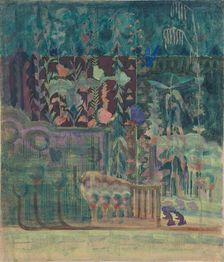 Fantasy, 1908. Creator: Ciurlionis, Mikalojus Konstantinas (1875-1911)