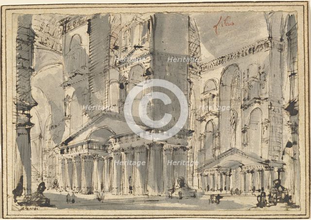 Fantasy of an Ancient Bath, 1755/1760. Creator: Giovanni Battista Piranesi.