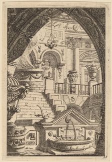 Fantasy of an Antique Temple, 1770/1780. Creator: Karl Schutz