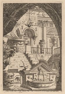 Fantasy of an Antique Temple, 1770/1780. Creator: Karl Schutz