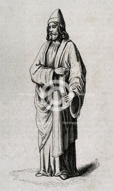 Faqih from Toledo, Al Andalus, Spain, 1852. Creator: Unknown.