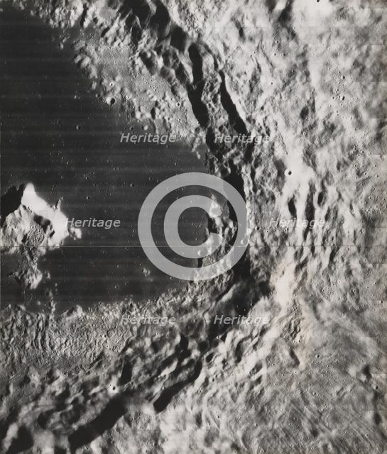 Far Side of the Moon at Apolune, 1967. Creator: NASA.