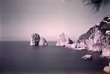 Faraglioni, Capri, Italy, c1955. Creator: Arthur Charles Kirby Ware