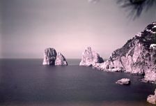 Faraglioni, Capri, Italy, c1955. Creator: Arthur Charles Kirby Ware