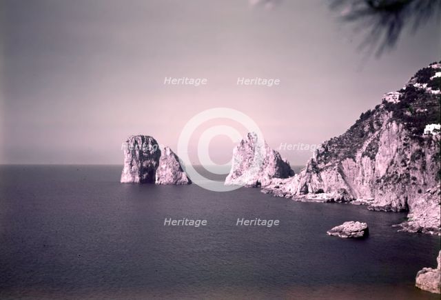 Faraglioni, Capri, Italy, c1955. Creator: Arthur Charles Kirby Ware.