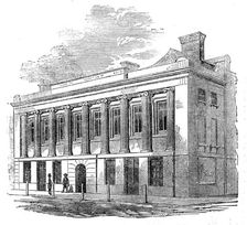 Fareham Institution Hall and Corn Exchange, 1860. Creator: Unknown