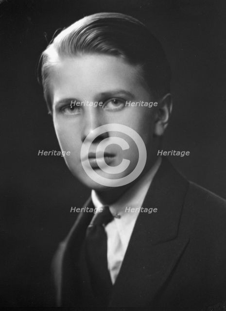 Farley, Edward, portrait photograph, 1930 Mar. 31. Creator: Arnold Genthe.