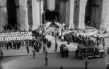 Farley funeral, 1918. Creator: Bain News Service