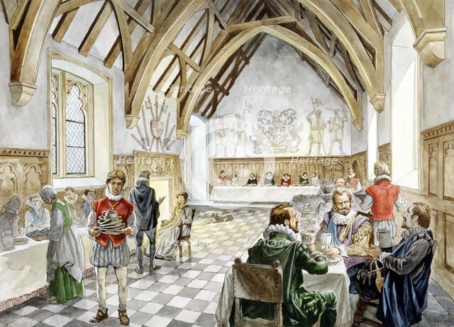 Farleigh Hungerford Castle, c1660, (c1990-2010). Artist: Philip Corke.