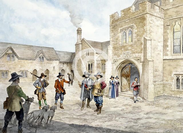 Farleigh Hungerford Castle, c1660, (c1990-2010). Artist: Philip Corke.