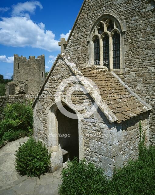 Farleigh Hungerford Castle, c1990-2010. Artist: David Sellman.