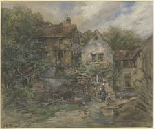 Farm, 1875. Creator: Anton Burger