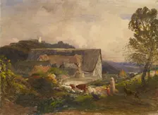 Farm Yard at Princes Risborough, 1845. Artist: Samuel Palmer