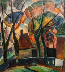 Farm at Beemster, 1915. Creator: Gestel, Leo (1881-1941)