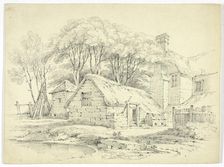 Farm Buildings, 1822. Creator: Paul Sandby Munn