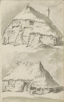 Farm buildings, c.1780-c.1800. Creator: Bernhard Heinrich Thier