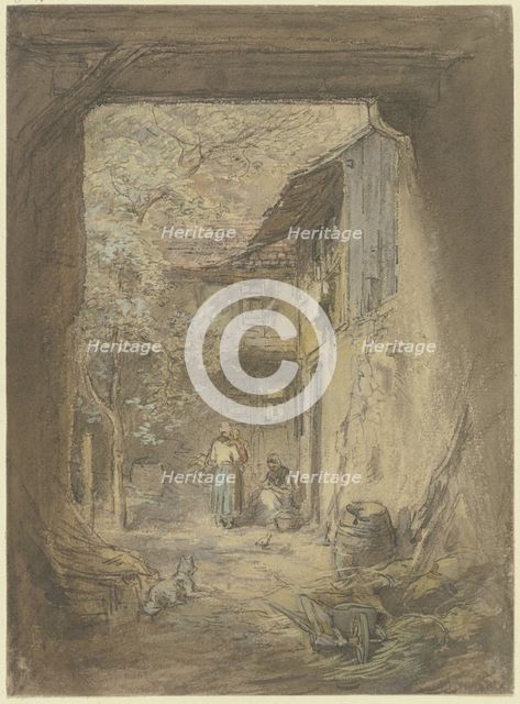 Farm,  c1850-1905. Creator: Anton Burger.
