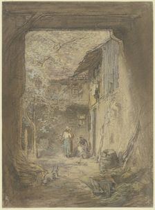 Farm, c1850-1905. Creator: Anton Burger