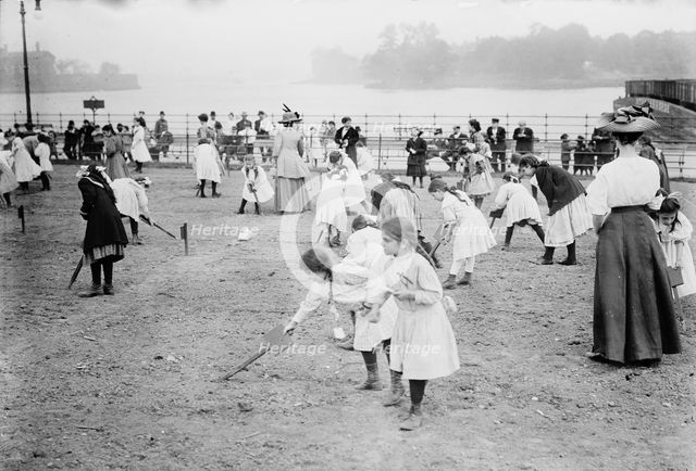 Farm for children, N.Y.C., between c1910 and c1915. Creator: Bain News Service.