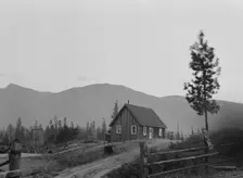 Farm for sale, Boundary County, Idaho, 1939. Creator: Dorothea Lange