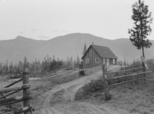 Farm for sale, Boundary County, Idaho, 1939. Creator: Dorothea Lange