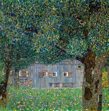 Farm House in Buchberg, 1911. Artist: Klimt, Gustav (1862-1918)