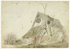Farm House in Ruins, n.d. Creator: Michael Angelo Rooker