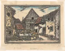 Farm in the Eifel, 1871-1918. Creator: Henriëtte van Hove