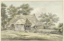 Farm in Eext, Drenthe, 1755-1818. Creator: Egbert van Drielst