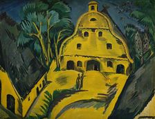 Farm on Fehmarn 1913. Artist: Ernst Kirchner
