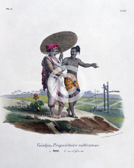 'Farm Owner', 1828. Artist: Marlet et Cie