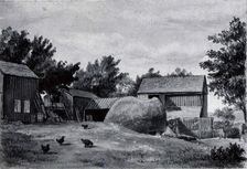 Farm Scene, second half 19th century. Creator: Unknown