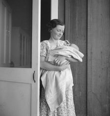 Farm Security Administration migrant camp, Westley, California, 1939. Creator: Dorothea Lange