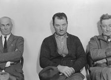 Farm Security clients during applications for aid under Tenant Purchase Act, Stockton, CA, 1938. Creator: Dorothea Lange
