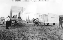 Farman biplane No 1, c1912. Creator: Unknown
