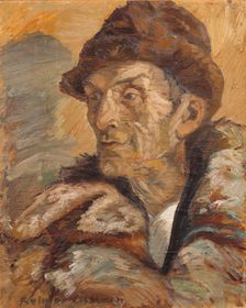 Farmer from Nordingrå, 1917. Creator: Helmer Osslund